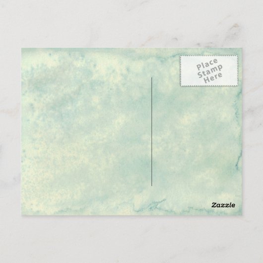 Winter Blues Briefkaart (Achterkant)