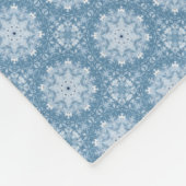 Winter Blues Fleece Deken (Hoek)