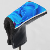 Winter Blues Gepersonaliseerde Putter Hoesje Golfheadcover (3/4 voorkant)