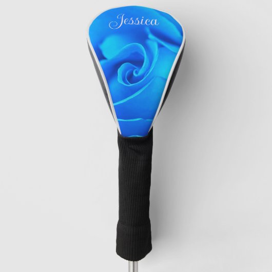 Winter Blues Golf Head Hoesje Golfheadcover (Voorkant)