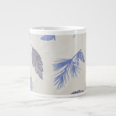 Winter Blues Grote Koffiekop (Voorkant)