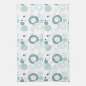 Winter Blues Polka Dots Theedoek (Verticaal)