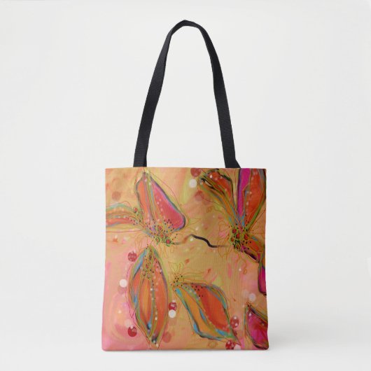 Winter Blush Canvas tas (Voorkant)