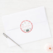 Winter Blush Dank u Sticker (Envelop)