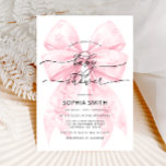 Winter Blush Pink Bow Girl Baby shower Kaart<br><div class="desc">Het Winter Blush Pink Bow Girl Baby shower Invitation-ontwerp is een lief, winterachtig thema dat elegantie combineert met een gezellige charme, ideaal om een babymeisje te vieren. Dit ontwerp heeft delicate roze bogen met sneeuwvlokken voor een zachte, vrouwelijke winterlook. En ook deze uitnodiging straalt warmte en elegantie uit, met delicate...</div>