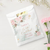 Winter blush roze winter onederland verjaardag bedankzakje (Gezegeld)