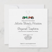 Winter Boerderij Weddenschap Kaart (Voorkant)