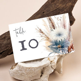 Winter Boho Floral Wedding | Wit Kaart