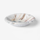 Winter Boho Floral Wedding | Wit Papieren Kommen (Gebogen)