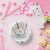 Winter Boho Floral Wedding | Wit Papieren Kommen (Feest)