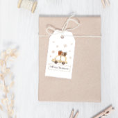Winter Boho Schattigee auto cadeaus Pastel Kerst Cadeaulabel