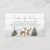 Winter Boho Woodland boeken voor Enclosure Kaart (Voorkant)