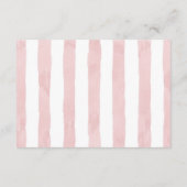 Winter Books for Baby Card  Informatiekaartje (Achterkant)