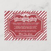 Winter Books for Baby Card Insert Informatiekaartje (Voorkant)