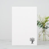 Winter Boom Kantoorartikelen Briefpapier (Staand voorkant)