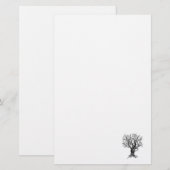 Winter Boom Kantoorartikelen Briefpapier (Voorkant / Achterkant)