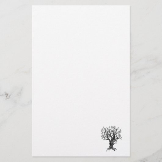 Winter Boom Kantoorartikelen Briefpapier (Voorkant)
