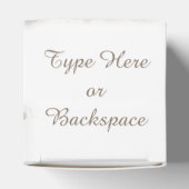 Winter Bos Cadeaobox Persoonlijke Kerstdozen Bedankdoosjes (Bovenkant)