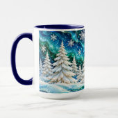 Winter Bos Kerstmok Mok (Links)