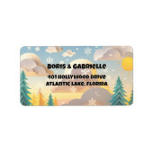 Winter Bos Label (Voorkant)
