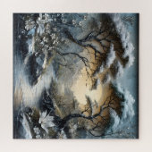 Winter Bos Rivier Legpuzzel (Horizontaal)