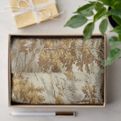 Winter bos Toile de Jouy patroon (7) Tissuepapier (Geschenk)
