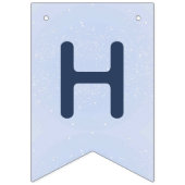 Winter Bos Verjaardagsbanner Vlaggetjes (Tweede vlag)