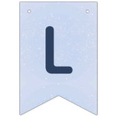 Winter Bos Verjaardagsbanner Vlaggetjes (Tweede vlag)