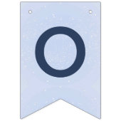 Winter Bos Verjaardagsbanner Vlaggetjes (Derde vlag)