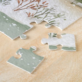 Winter Boseland Herten Legpuzzel (Zijkant)