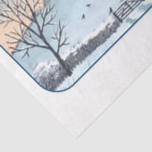 Winter Bosland Ephemera Serie Ontwerp 10 Tissuepapier (Detail)