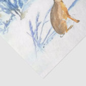 Winter Bosland Ephemera Serie Ontwerp 2 Tissuepapier (Detail)