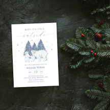 Winter Bosland IJsbeer Baby Shower