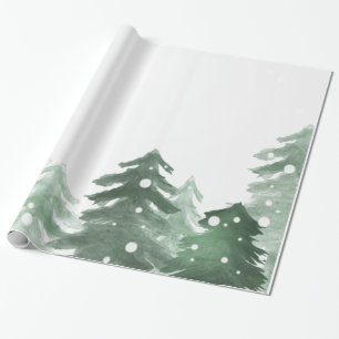 Winter boslandschap,Bos sneeuw Cadeaupapier