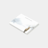 Winter Boslandschap Hertenbok Post-it® Notes (Schuin)