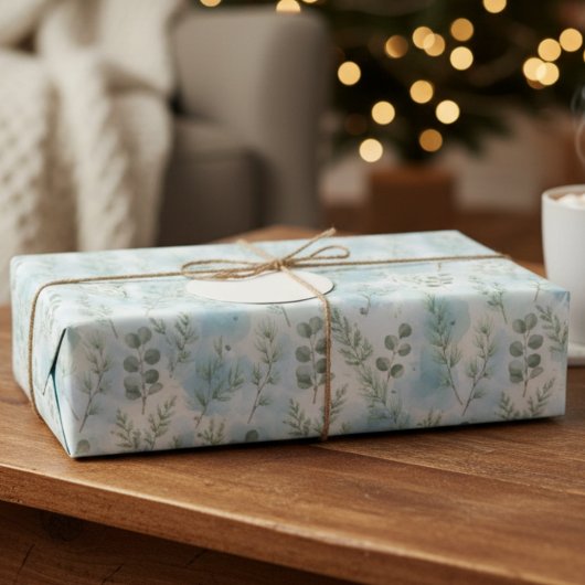 Winter Botanical Elegance Cadeaupapier