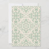 Winter Botanicals Christmas Party Foliage Party Kaart (Achterkant)