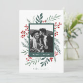 Winter Botanicals Elegant kerstfoto (Staand voorkant)