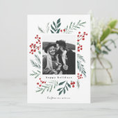 Winter Botanicals Elegant kerstfoto (Staand voorkant)