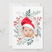 Winter Botanicals Elegant kerstfoto (Voorkant)