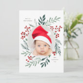 Winter Botanicals Elegant kerstfoto (Staand voorkant)