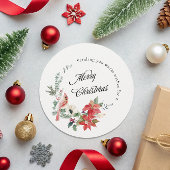 Winter Botanicals Merry Christmas Feestdagenkaart