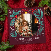 Winter Botanicals Ornament Kerstkaart