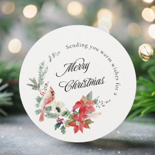 Winter Botanicals Prettig Kerstfeest Feestdagenkaart
