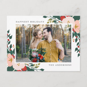 Winter Botanicals Vakantiefoto Briefkaart