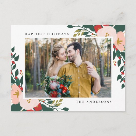 Winter Botanicals | Vakantiefoto Briefkaart (Voorkant)