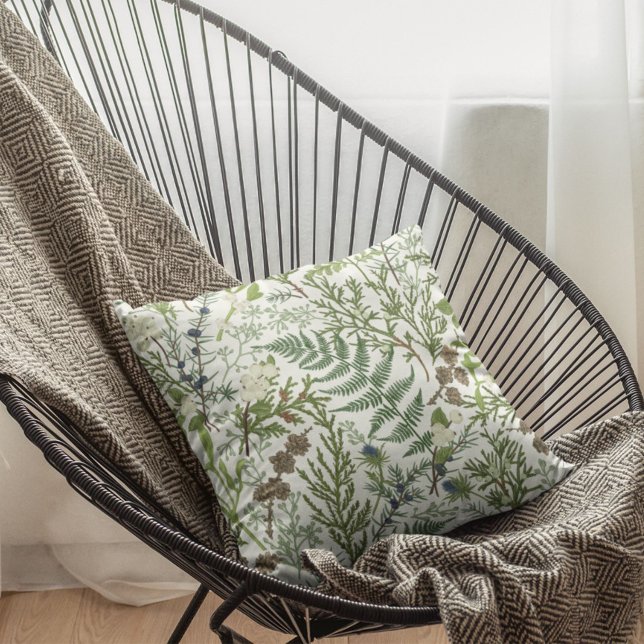 Winter Botanisch Kussen (Creator heeft geüpload)