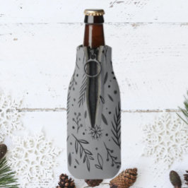 Winter Botanisch Water Cooler – Grijs & Zwart