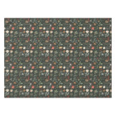 Winter Botanische Feestelijke Kerst Tafelkleed (Voorkant (Horizontaal))