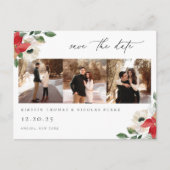 Winter Botanische Floral Foto Briefkaart (Voorkant)